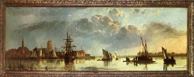 CUYP, Aelbert View on the Maas at Dordrecht
